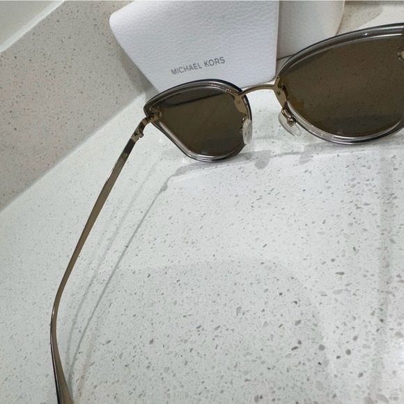 Michael Kors Reflective Blue Sunglasses - Picture 7 of 8